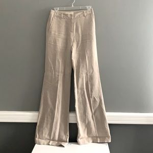 Micheal Kors wide leg linen dress pants